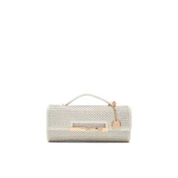 Aldo Novie White Womens Clutch with Detachable Chain-picture-20