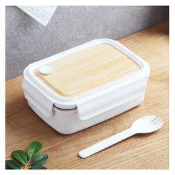 SANJARY WOODEN STYLE LUNCH BOX 800ML (COLOUR MAY VARY)-picture-16