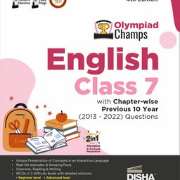 Olympiad Champs English Class 7 with Chapter-wise Previous 10 Year (2013 - 2022) Questions 4th Edition Complete Prep Guide with Theory, PYQs, Past & Practice Exercise-4