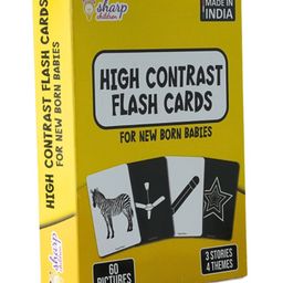 High Contrast Flash Cards for Babies Infants Montessori Sensory Cards Best Gift For New Born Babies-image-49