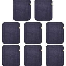 Dumbledo Reusable Cloth Diaper Inserts with 6 Layer MicrofiberHigh Absorbency, Leak-Proof, Baby, Infant, Toddler, Eco-friendly-Pack of 8-10
