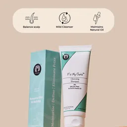 Fix My Curls Anti Dandruff Cleansing Shampoo- 50 ml image 3