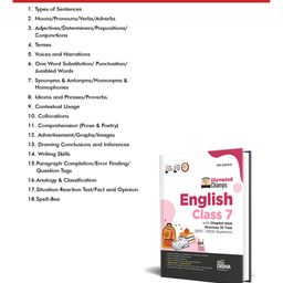disha publications Olympiad Champs English Class 7 with Chapter-wise Previous 10 Year (2013 - 2022) Questions 4th Edition Complete Prep Guide with Theory, PYQs, Past & Practice Exercise image 3