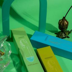 NOVO KOYO 3-Pcs Green & Blue Lemon Grass Incense Sticks-17