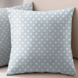 Aura Grey & White 2 Pieces Geometric Printed Square Cushion Covers-picture-18