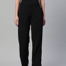 Marks & Spencer Women Black Trousers-51