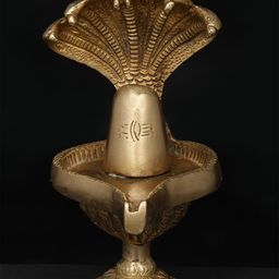 Exotic India Shiva Linga Brass Statue-image-26