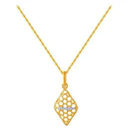 P.C. Chandra Jewellers 14 kt Gold Pendant without Chain-picture-11