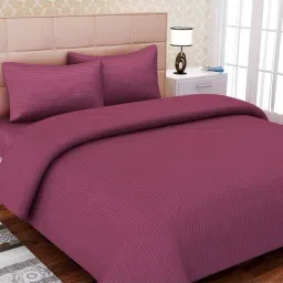 SEJ by Nisha Gupta Maroon Bed Sheet Sets-image-46