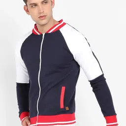 Campus Sutra Multicolor Regular Fit Bomber Jacket image 1