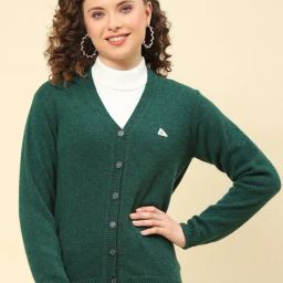 Monte Carlo Green Wool Cardigan-picture-20