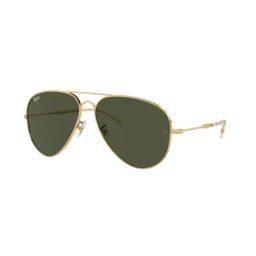Ray-Ban Green Pilot Unisex Sunglasses-picture-25