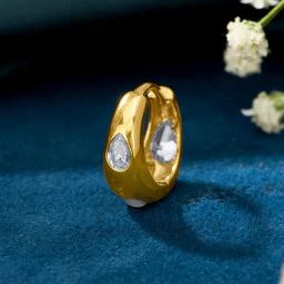 P.N.Gadgil Jewellers 22KT (916) BSI Gold Bali Earring for Men-image-47