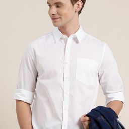 HERE&NOW Pure Cotton Casual Shirt-image-51