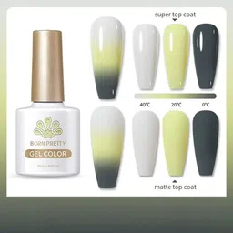 BORN PRETTY Thermal Color Changing Gel Nail Polish - 10ml - TG01-10