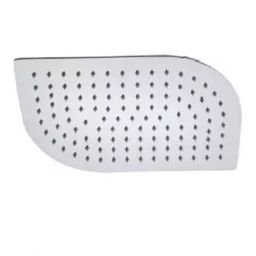 PLATO Leaf 150x250 mm ABS Silver Wall Mount Rain Shower 7708-image-28