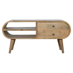 Artisan Furniture Brown London Media Unit (Natural Oak-ish Finish)-image-70