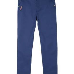 Allen Solly Junior Navy Solid Trousers-picture-34