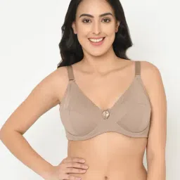 Curvy Love Brown Under-Wired Padded Everyday Bra-picture-23
