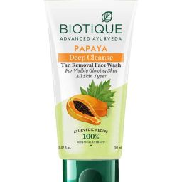 Biotique Papaya Deep Cleanse Tan Removal Face Wash - 150 ml-image-60