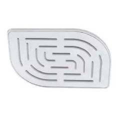 PLATO Leaf 150x250 mm ABS Silver Wall Mount Rain Shower 7708 A-image-27
