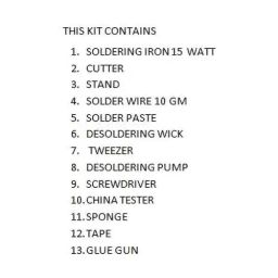 Vtronix Soldering Kit Round Tip, VtX- 15 W-SIK105 (Pack of 13) image 2
