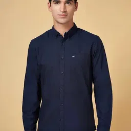 Byford by Pantaloons Navy Slim Fit Shirt-picture-35