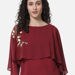 BAESD Boat Neck Cape Top-image-46