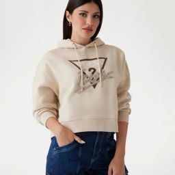 Guess Beige Fashion Printed Regular Fit Sweatshirt-picture-14