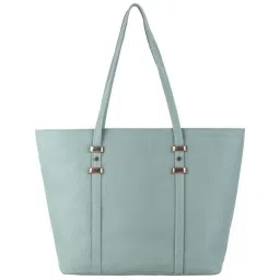 Toteteca Green Solid Medium Tote Handbag image 1