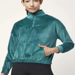 Ajile by Pantaloons Green Cotton Jacket-picture-6