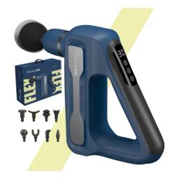 Caresmith Charge Flex Cordless Massage Gun, Unique Triangle Design to Massage All Areas (Blue)-33