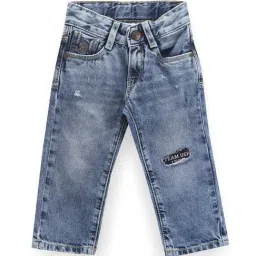 U.S. Polo Assn. Kids Blue Solid Jeans-picture-48