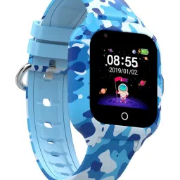 Turet Smartwatch for Kids with Camera, Games, Recorder, Sim Enabled 2-Way Calling (Blue) image 1