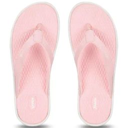 Bata Women's E- BUBBLE X Pink Flip Flops-image-69