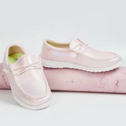 Fame Forever by Lifestyle Girls Pink Slip-On Shoes-image-53