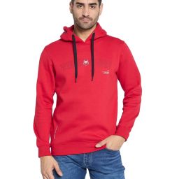 Octave Red Regular Fit Printed Sweatshirt image 1