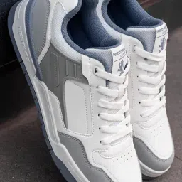 Red Tape Men's Down Town Dapper Grey & Blue Sneakers-picture-12