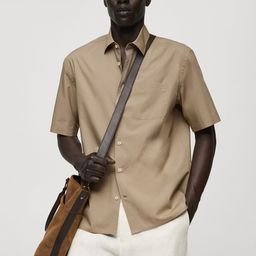 MANGO MAN Regular Fit Casual Shirt-image-18