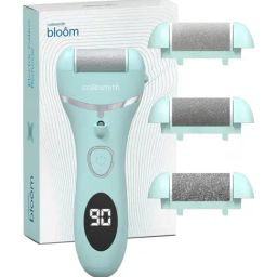 Caresmith Bloom Rechargeable Callus Remover, Foot Scrubber for Dead Skin, 3 Roller (Mint Green)-27