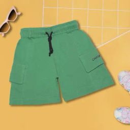 Dollar Boys Green Solid Bermuda-image-39