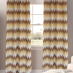 Dekor World Multicoloured Set of 2 Long Door Curtain-picture-17