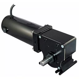 Dayton Right Angle DC Gearmotor 24 V DC 150 RPM 63 inch-lb Max Torque, 5LAG5-2