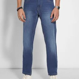 Sf Jeans By Pantaloons Medium Blue Cotton Slim Fit Jeans-picture-29