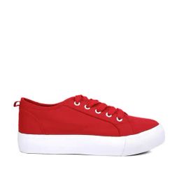 London Rag Women's Glam Doll Red Sneakers-image-30