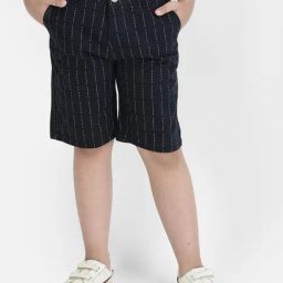 Crimsoune Club Boys Navy Printed Shorts-image-98