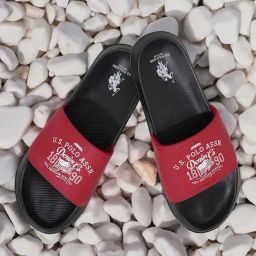 U.S. Polo Assn. Men's TOPLIN 4.0 Red Slides-image-87