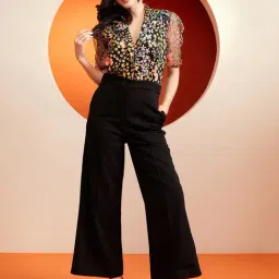 KASSUALLY Multicolor Floral Print Jumpsuit-picture-37
