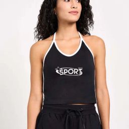 Ajile by Pantaloons Black Plain Top-image-96