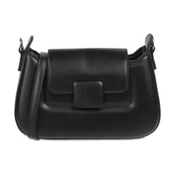 Mochi Black Medium Cross Body Bag-18